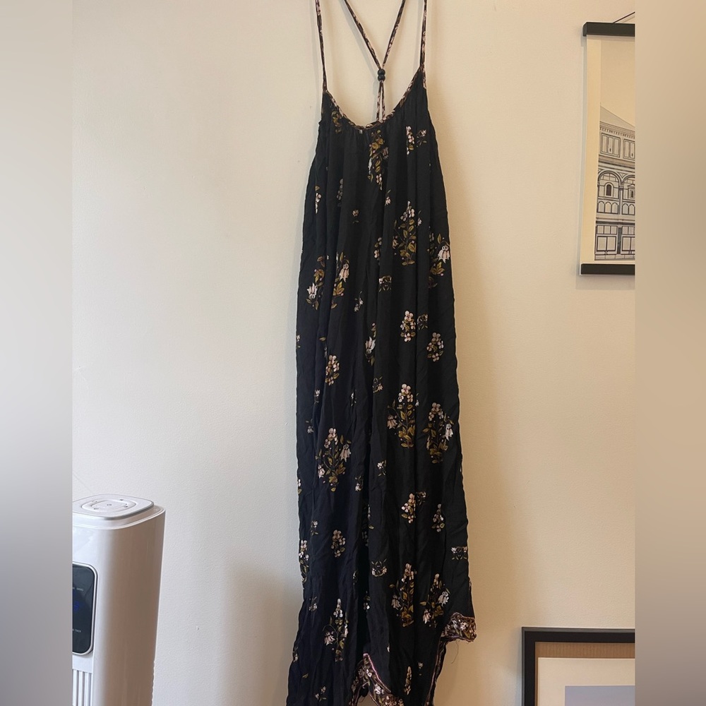 Free people size large, tie waist dress
